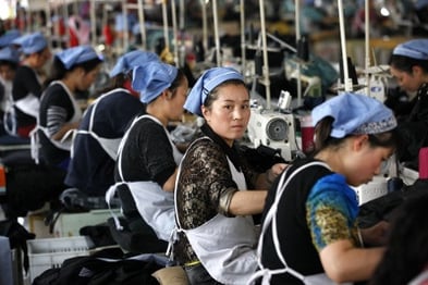 China's fading garment and textiles industries