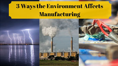 environment affects manufacturing