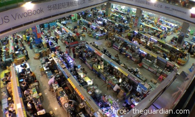 China's electronics hubs