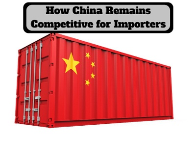 China remains competitve for importers