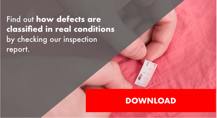 critical, major, minor defects