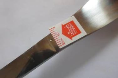 defects in metal cutlery
