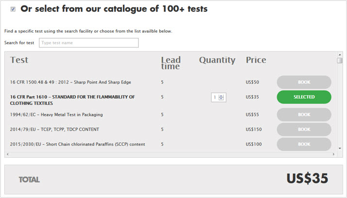 AQF Online helps to cut lead time for lab testing