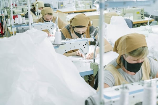Women working in a factory