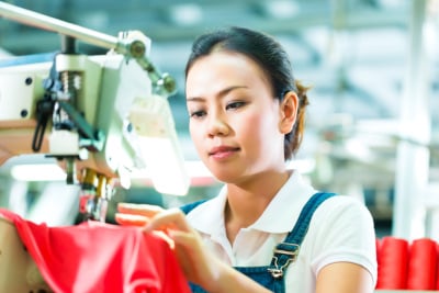 Cambodia garment factory