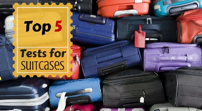 Top 5 on site tests for bags and suitcases
