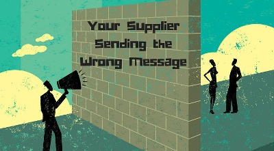 Supplier Miscommunication