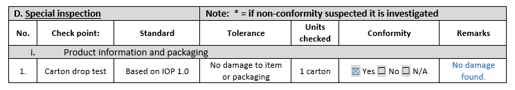 prevent integrity issues product QC