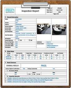 Sample Product Inspection Report – Wicker Furniture | InTouch Quality ...